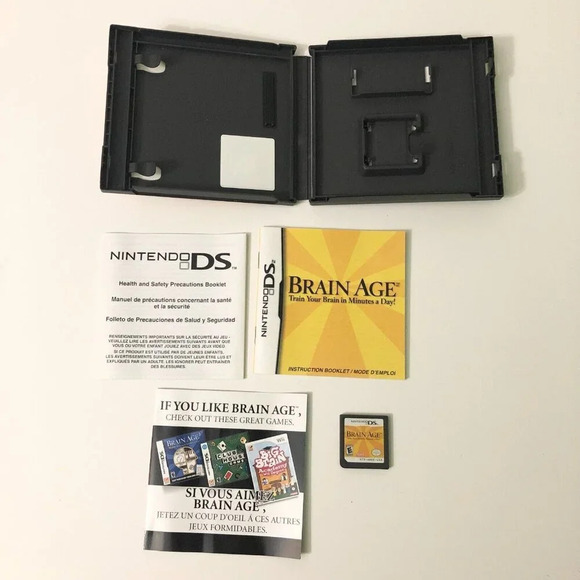 Lot of 4 Nintendo DS Brain Age 1 and 2 Double Sequence  Crosswords Game - Picture 8 of 16
